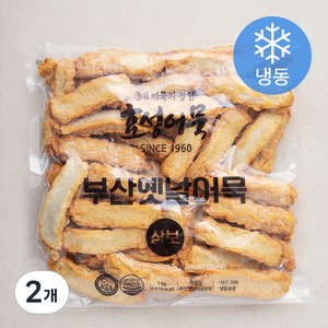 효성어묵 부산옛날어묵 상보 (냉동), 1kg, 2개