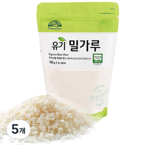 오가닉스토리 밀가루, 500g, 5개