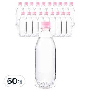 탐사 스파클링 복숭아 무라벨, 500ml, 60개