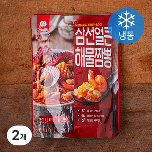 천일냉동 삼선얼큰 해물짬뽕 1인분 (냉동), 420g, 2개