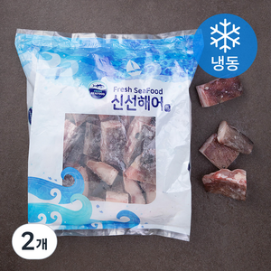 신선해어 아귀 토막당 60~80g 탕용 찜용 (냉동), 3kg, 2개