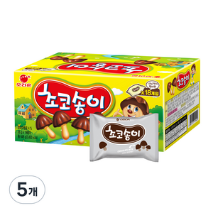 오리온 초코송이, 648g, 5개