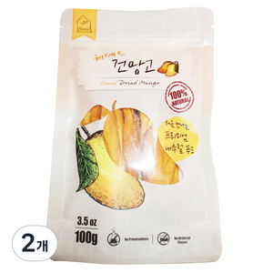 헤세드 건망고, 2개, 100g