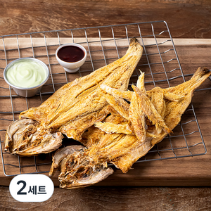 바다원 영석상회 구운 왕노가리 4미(160g) + 요즘핫한소스 20g x 2p + 와사비마요소스15g x 2p 세트, 2세트