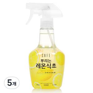 세이프 뿌리는 레몬식초 주방세정제, 400ml, 5개