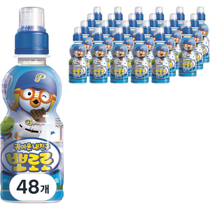 팔도 뽀로로 어린이음료 밀크맛, 235ml, 48개