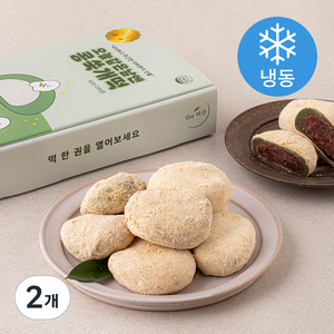 더바른 콩쑥개떡 (냉동), 960g, 2개