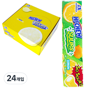 모리나가 하이츄 사우어 레몬맛, 57g, 24개