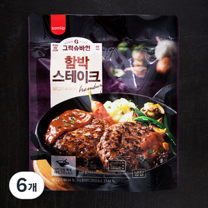 그릭슈바인 함박 스테이크, 220g, 6개