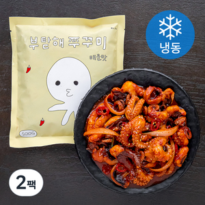 부탇해 쭈꾸미 볶음 매운맛 (냉동), 500g, 2팩