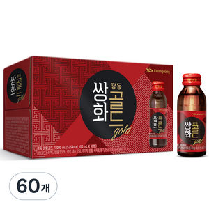 광동제약 쌍화골드, 100ml, 60개