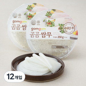 곰곰 쌈무, 350g, 12개입