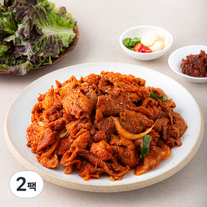 더듬뿍 한돈 고추장 제육볶음, 700g, 2팩