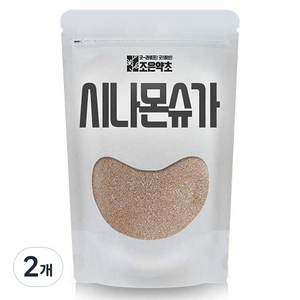 조은약초 시나몬 슈가, 500g, 2개