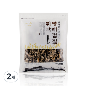 동일식품 콜라겐이 풍부한 명태껍질튀각, 300g, 2개