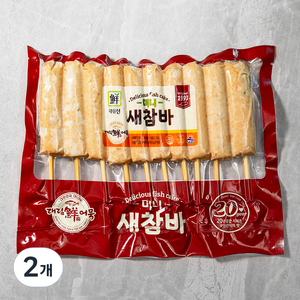 대림선 미니 새참바, 520g, 2개