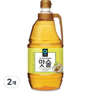 청정원 생강&매실 맛술, 1.8L, 2개