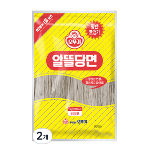 오뚜기 알뜰당면, 1kg, 2개