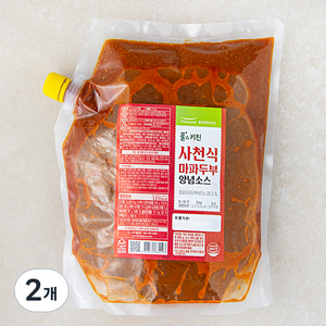 풀무원 풀스키친 사천식 마파 두부 양념 소스, 2개, 2kg