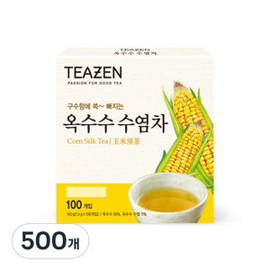 티젠 구수함에 쏙 빠지는 옥수수수염차, 1.5g, 100개입, 5개