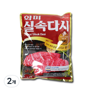 화미 쇠고기 실속다시, 2kg, 2개