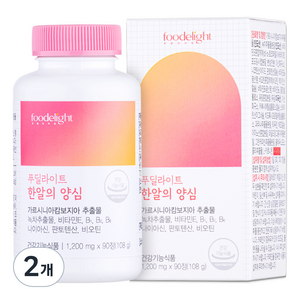 푸딜라이트 한알의 양심 1 200mg, 2개, 90정