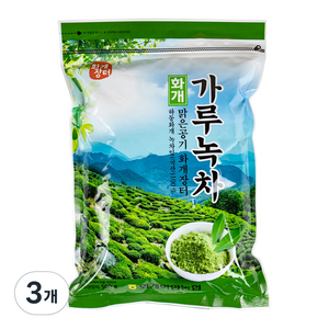 농협 화개장터 가루녹차, 500g, 1개입, 3개