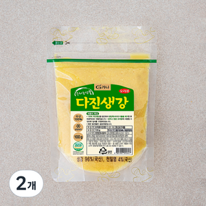 가나 요리용 다진생강, 100g, 2개