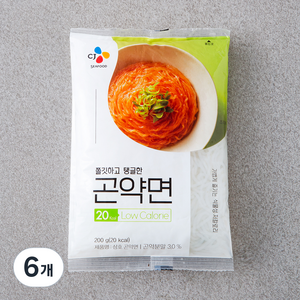 삼호 곤약면, 200g, 6개