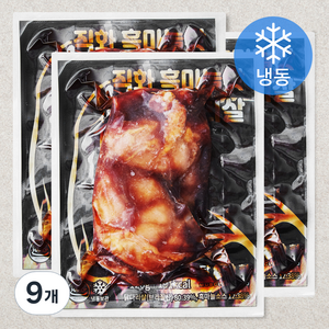 직화 흑마늘맛 통다리살 (냉동), 120g, 9개