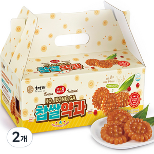 호정가 찹쌀약과세트 40p, 2개, 1.4kg