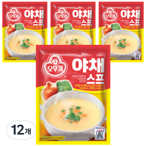 오뚜기 야채스프, 80g, 12개