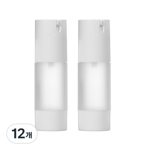 반투명코팅 진공 에센스 용기 30ml, 12개