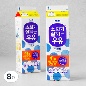 매일유업 소화가 잘되는 우유 단백질, 930ml, 8개