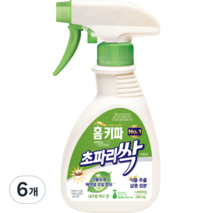 홈키파 초파리싹 내츄럴 알파, 290ml, 6개