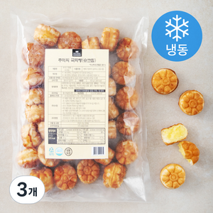 네추럴킹덤 추억의 국화빵 슈크림 (냉동), 800g, 3개