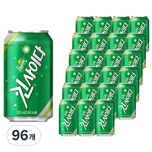 스프라이트 킨사이다, 355ml, 96개