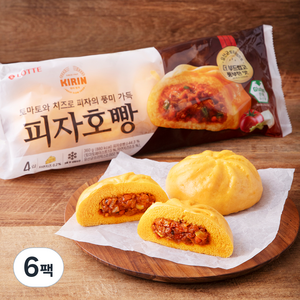 피자호빵 4개입, 360g, 6팩