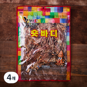 한양식품 꽃보다오징어 숏바디, 150g, 4개