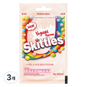 스키틀즈 요거트향, 40g, 3개