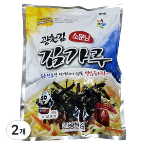 광천김 소문난 김가루, 400g, 2개