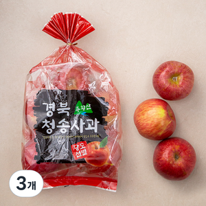 다조은 청송 주왕산 당도선별 사과, 1.5kg(중과, 6~7입), 3개