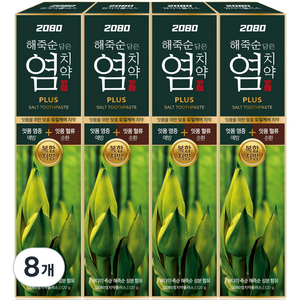 2080 해죽순 담은 염치약 플러스, 120g, 8개