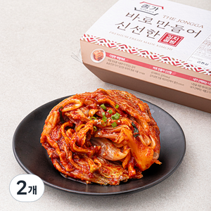 종가 김치공방 보쌈김치, 500g, 2개