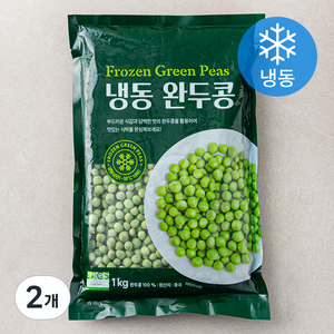 완두콩 (냉동), 1kg, 2개