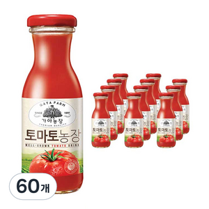 가야농장 토마토 음료, 180ml, 60개