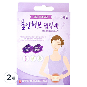 일양약품 폴인허브 찜질팩 5p, 2개