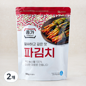 종가 파김치, 300g, 2개