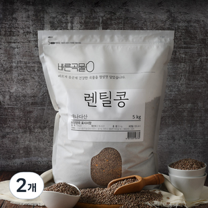 바른곡물 렌틸콩, 5kg, 2개