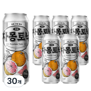 클룹 리얼 토닉 자몽, 500ml, 30개